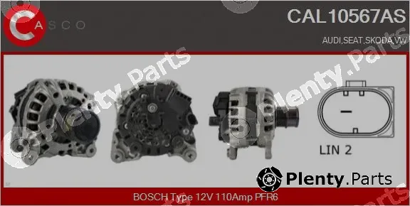 Casco CAL10567AS — Alternator