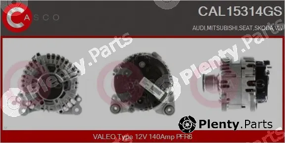 Casco CAL15314GS — Alternator