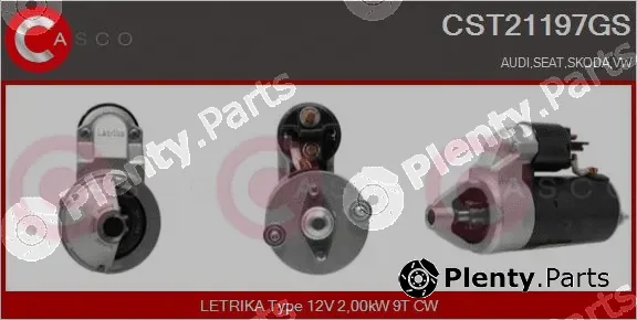 Casco CST21197GS — Starter