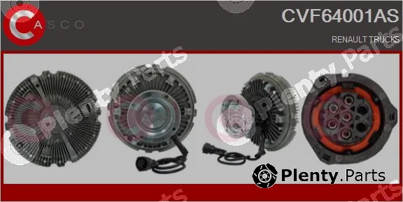 Casco CVF64001AS — Clutch, radiator fan