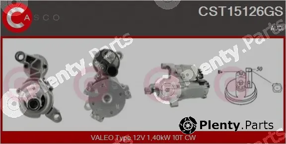 Casco CST15126GS — Starter