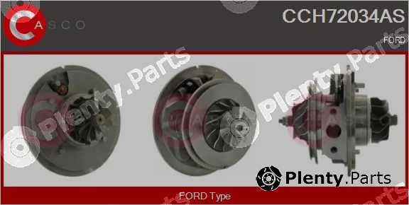 Casco CCH72034AS — Core assembly, turbocharger