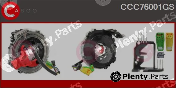Casco CCC76001GS — Clockspring, airbag