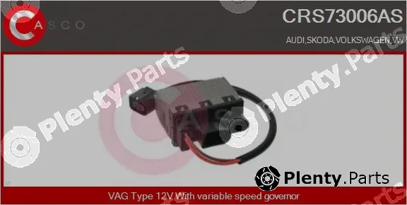 Casco CRS73006AS — Series resistor, electric motor (radiator fan)
