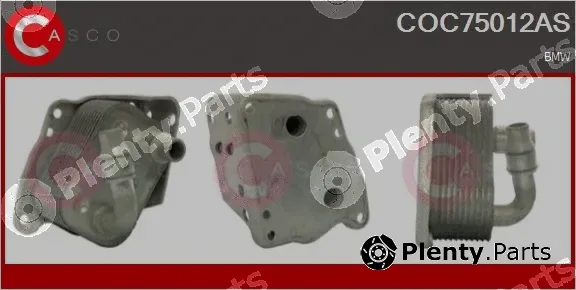 Casco COC75012AS — Oil Cooler, engine oil