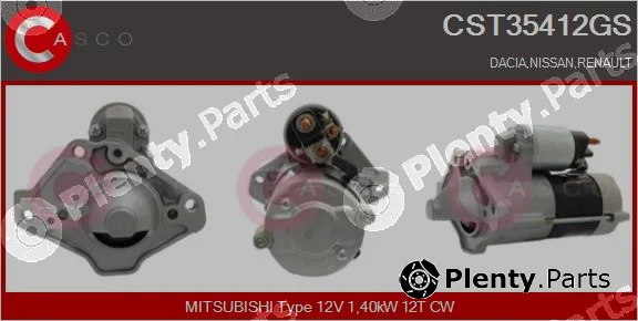Casco CST35412GS — Starter