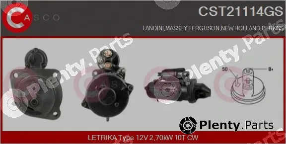 Casco CST21114GS — Starter