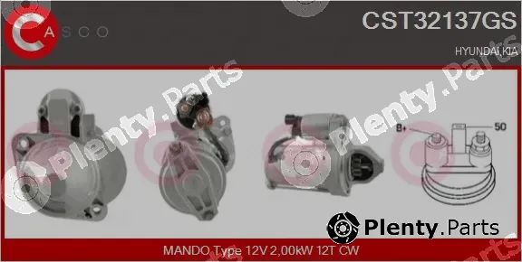 Casco CST32137GS — Starter