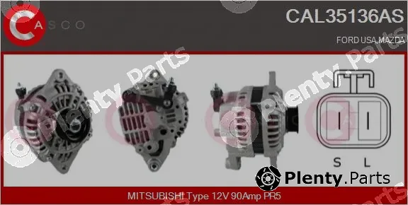 Casco CAL35136AS — Alternator