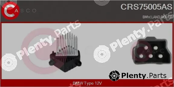 Casco CRS75005AS — Resistor, interior blower