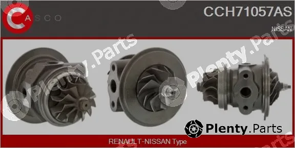 Casco CCH71057AS — Core assembly, turbocharger