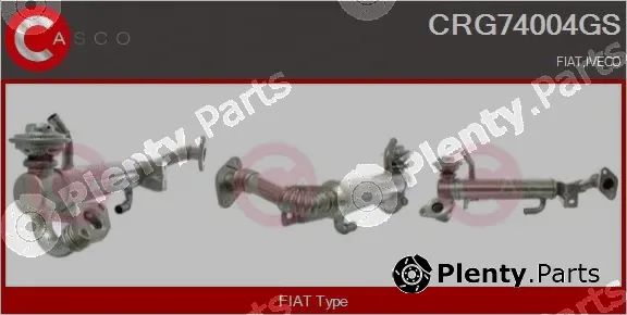 Casco CRG74004GS — Cooler, exhaust gas recirculation