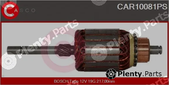 Casco CAR10081PS — Armature, starter