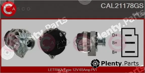Casco CAL21178GS — Alternator