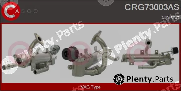 Casco CRG73003AS — Cooler, exhaust gas recirculation