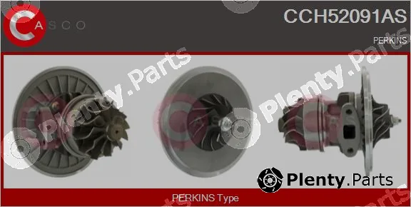 Casco CCH52091AS — Core assembly, turbocharger