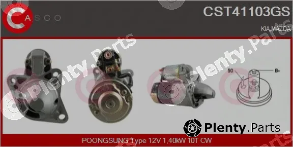 Casco CST41103GS — Starter