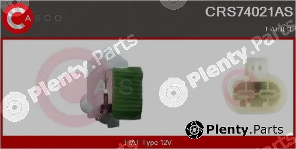 Casco CRS74021AS — Series resistor, electric motor (radiator fan)