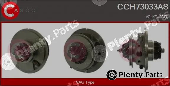 Casco CCH73033AS — Core assembly, turbocharger