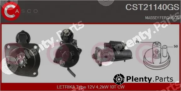 Casco CST21140GS — Starter