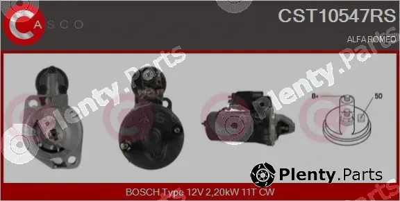Casco CST10547RS — Starter