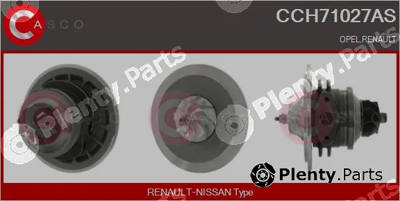 Casco CCH71027AS — Core assembly, turbocharger