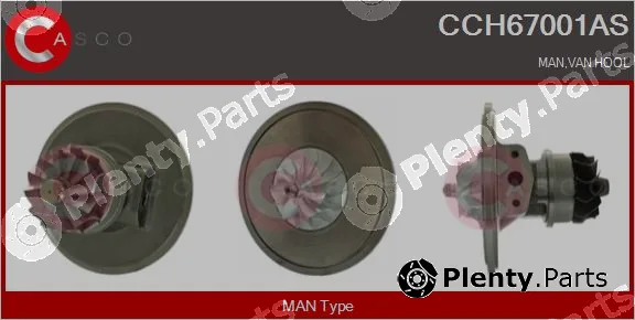 Casco CCH67001AS — Core assembly, turbocharger