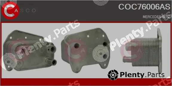 Casco COC76006AS — Oil Cooler, engine oil