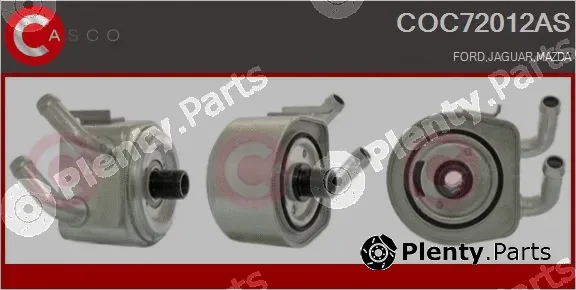 Casco COC72012AS — Oil Cooler, engine oil