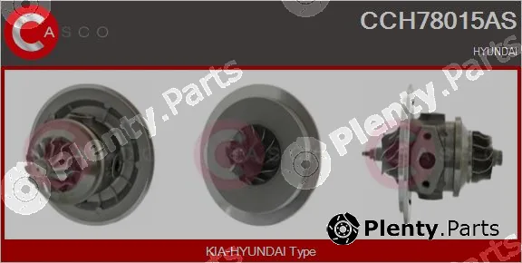 Casco CCH78015AS — Core assembly, turbocharger