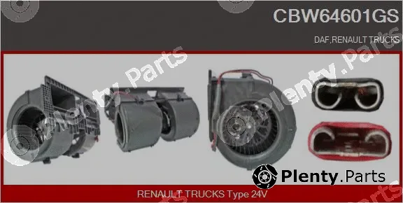 Casco CBW64601GS — Interior Blower