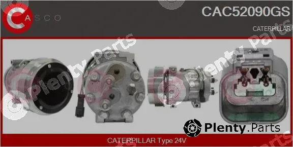 Casco CAC52090GS — Compressor, air conditioning