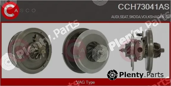 Casco CCH73041AS — Core assembly, turbocharger