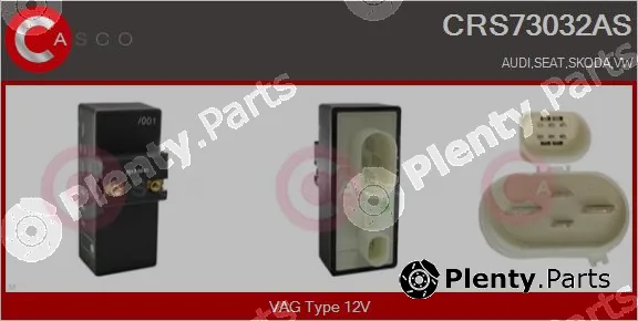 Casco CRS73032AS — Control Unit, air conditioning