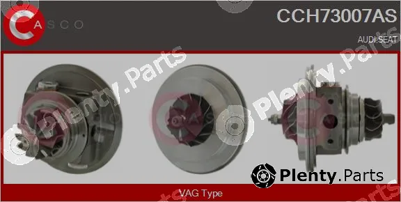 Casco CCH73007AS — Core assembly, turbocharger