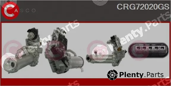 Casco CRG72020GS — Cooler, exhaust gas recirculation