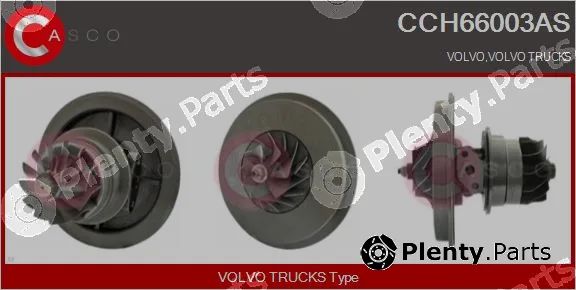 Casco CCH66003AS — Core assembly, turbocharger