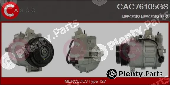Casco CAC76105GS — Compressor, air conditioning