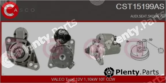 Casco CST15199AS — Starter