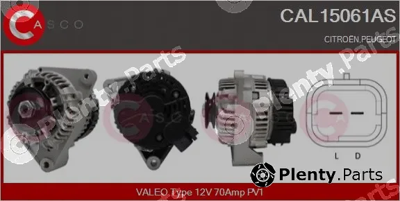 Casco CAL15061AS — Alternator