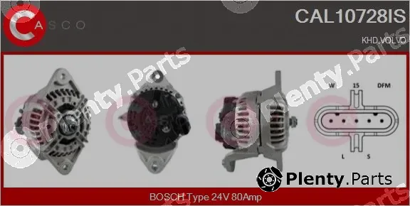 Casco CAL10728IS — Alternator