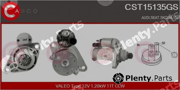 Casco CST15135GS — Starter