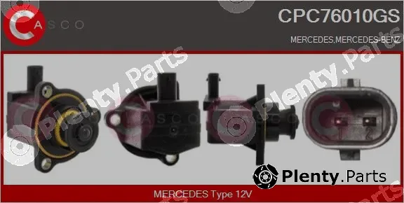 Casco CPC76010GS — Recirculating Air Valve, charger