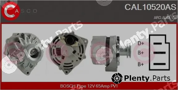 Casco CAL10520AS — Alternator