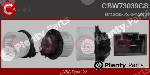Casco CBW73039GS — Interior Blower
