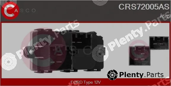 Casco CRS72005AS — Resistor, interior blower