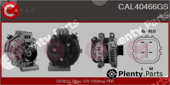 Casco CAL40466GS — Alternator