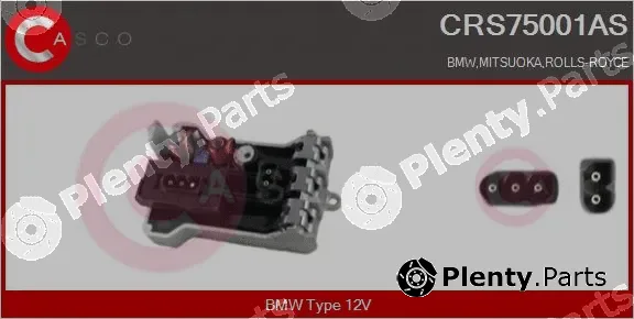 Casco CRS75001AS — Resistor, interior blower