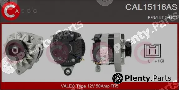 Casco CAL15116AS — Alternator