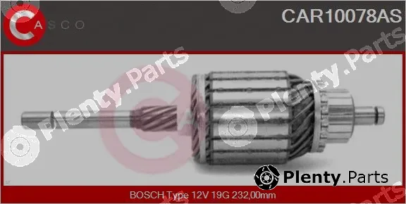 Casco CAR10078AS — Armature, starter